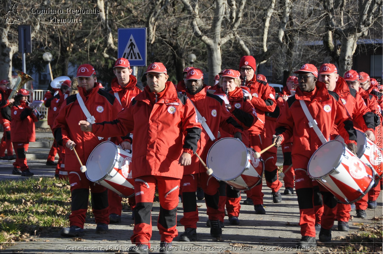 Castellamonte 18 01 2020 - La Fanfara Nazionale compie 10 Anni - Croce Rossa Italiana