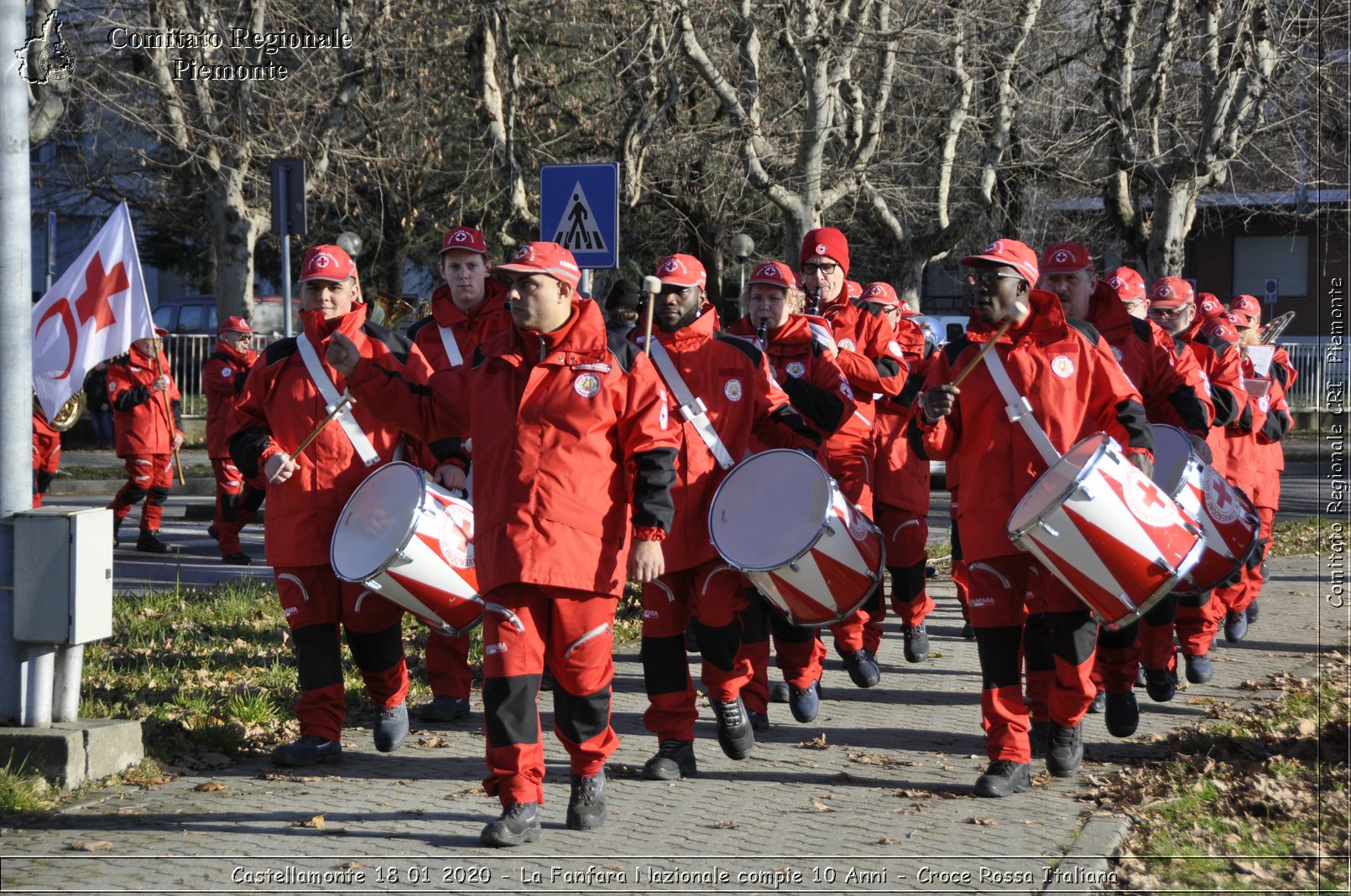 Castellamonte 18 01 2020 - La Fanfara Nazionale compie 10 Anni - Croce Rossa Italiana