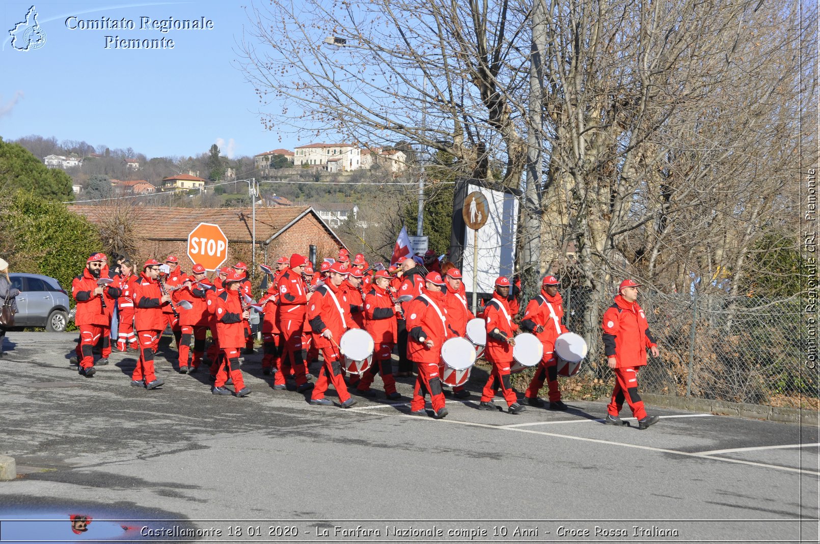 Castellamonte 18 01 2020 - La Fanfara Nazionale compie 10 Anni - Croce Rossa Italiana