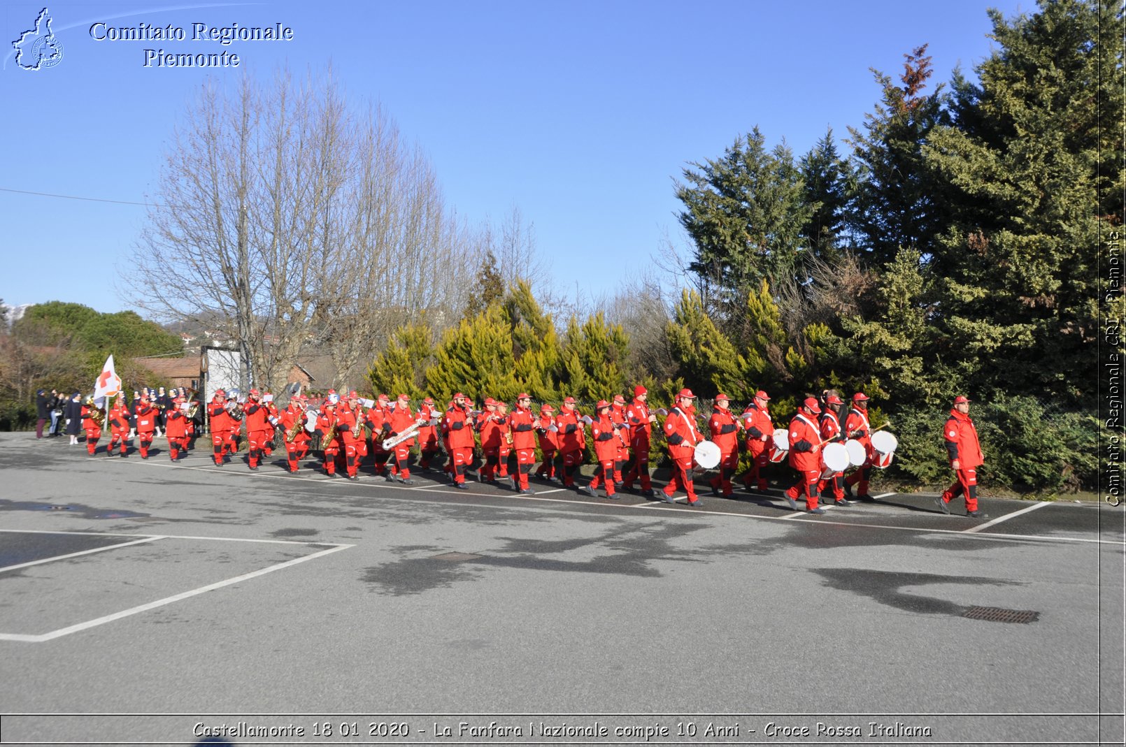 Castellamonte 18 01 2020 - La Fanfara Nazionale compie 10 Anni - Croce Rossa Italiana