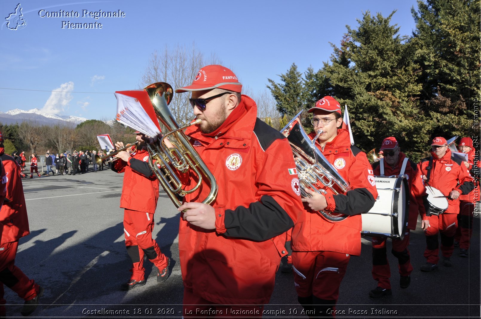 Castellamonte 18 01 2020 - La Fanfara Nazionale compie 10 Anni - Croce Rossa Italiana