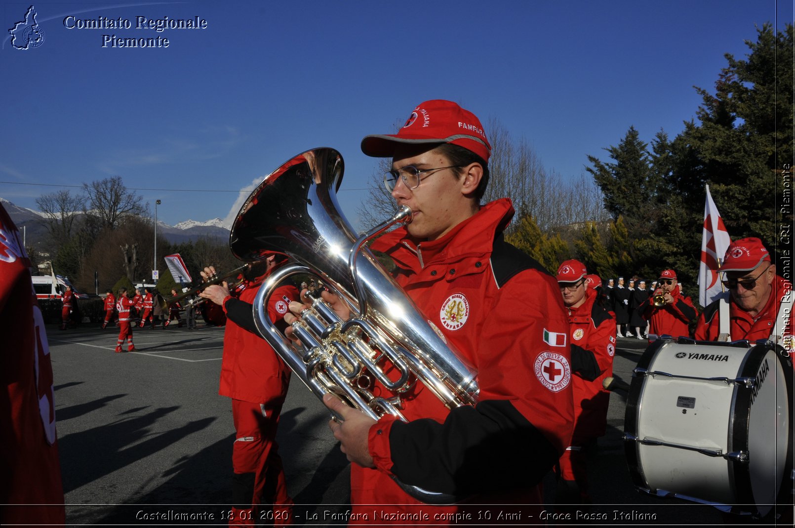 Castellamonte 18 01 2020 - La Fanfara Nazionale compie 10 Anni - Croce Rossa Italiana