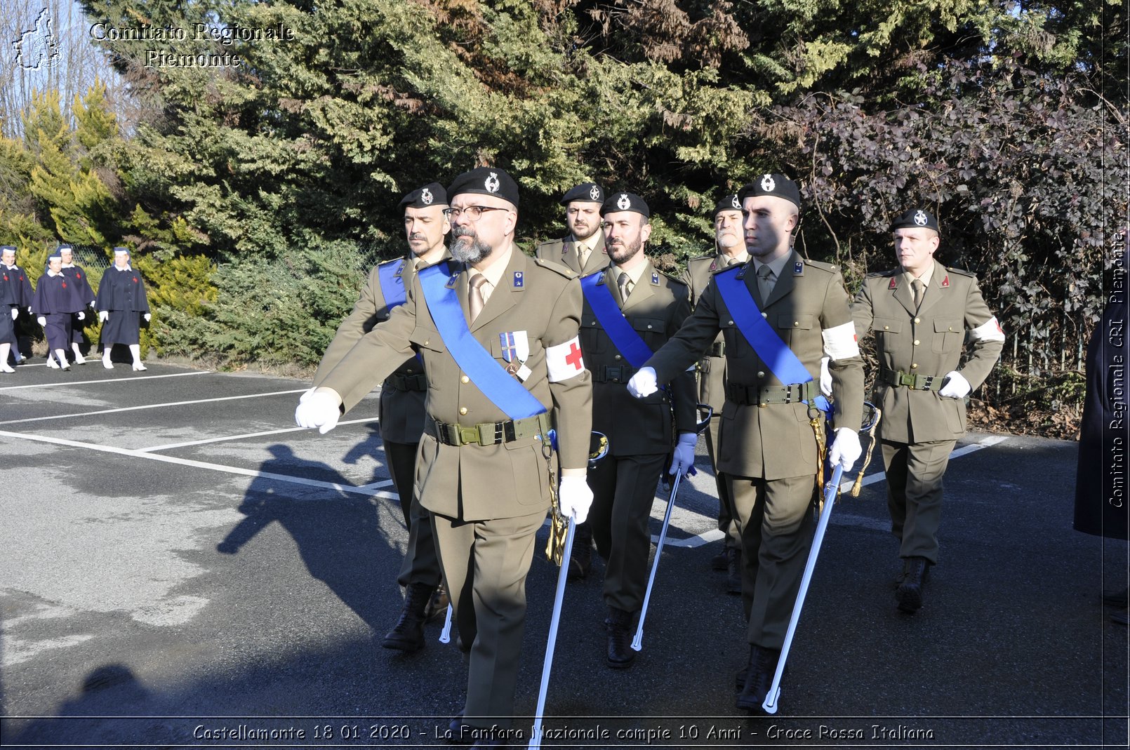 Castellamonte 18 01 2020 - La Fanfara Nazionale compie 10 Anni - Croce Rossa Italiana