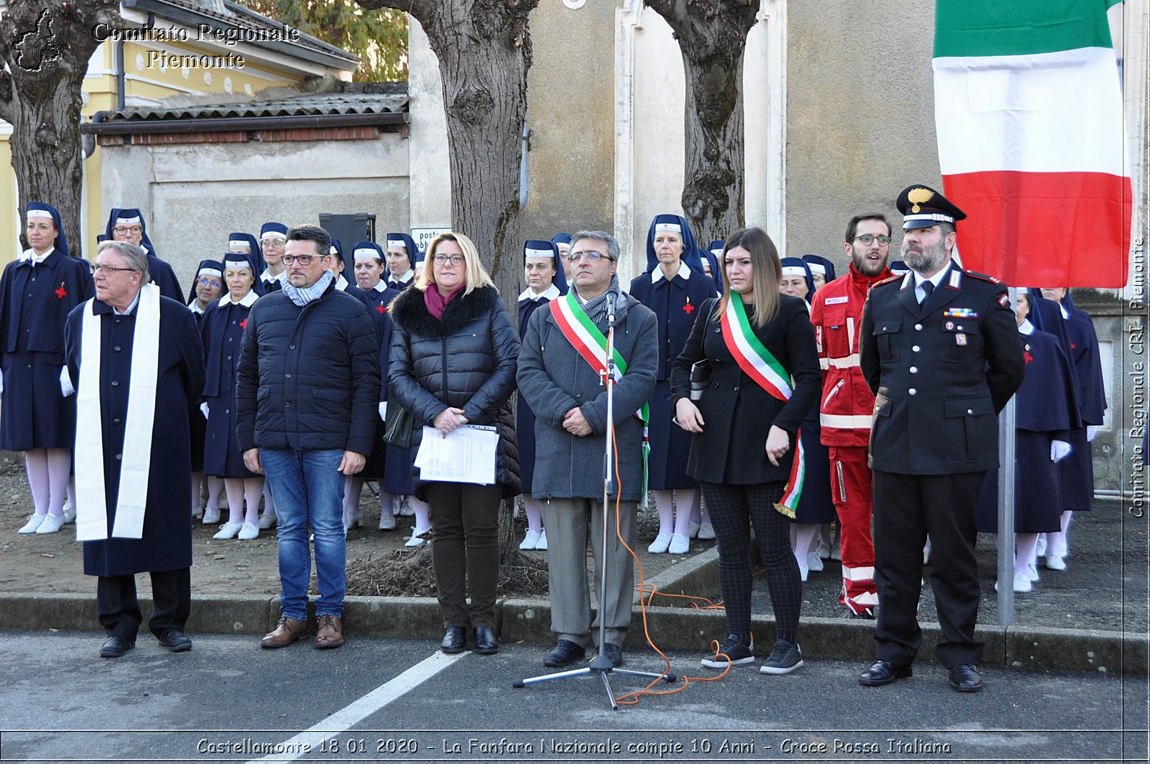 Castellamonte 18 01 2020 - La Fanfara Nazionale compie 10 Anni - Croce Rossa Italiana