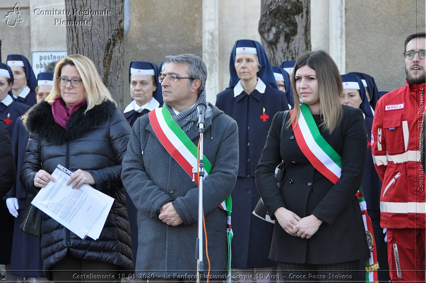 Castellamonte 18 01 2020 - La Fanfara Nazionale compie 10 Anni - Croce Rossa Italiana