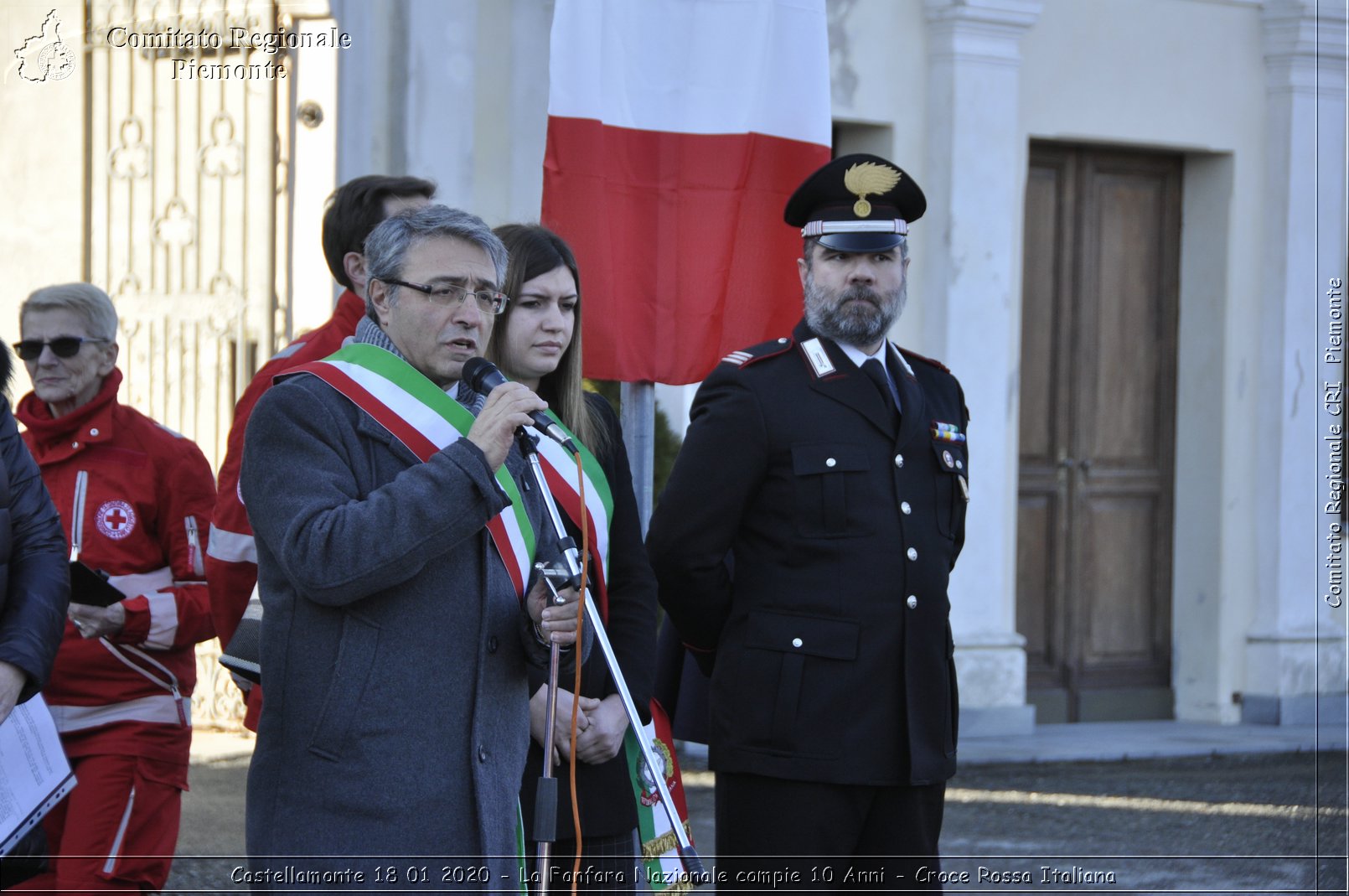 Castellamonte 18 01 2020 - La Fanfara Nazionale compie 10 Anni - Croce Rossa Italiana