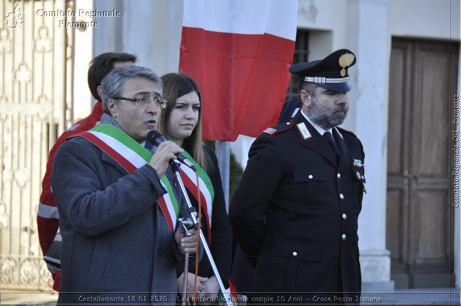 Castellamonte 18 01 2020 - La Fanfara Nazionale compie 10 Anni - Croce Rossa Italiana