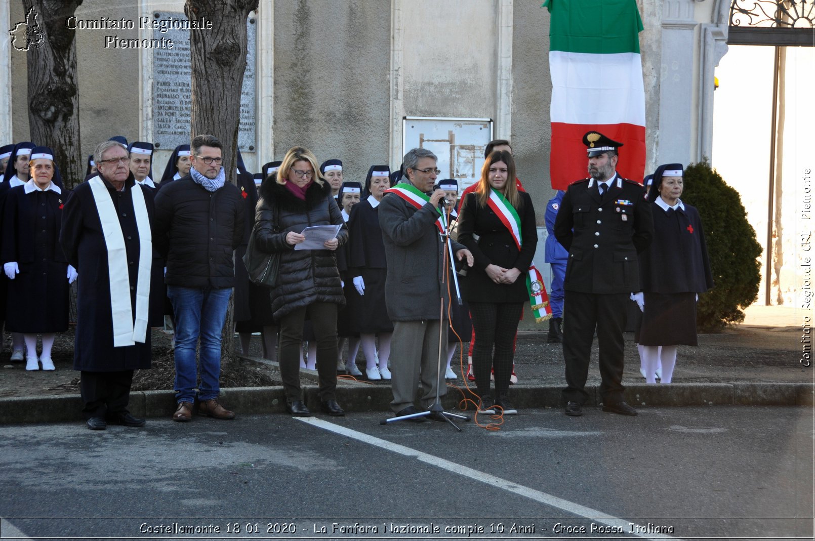 Castellamonte 18 01 2020 - La Fanfara Nazionale compie 10 Anni - Croce Rossa Italiana