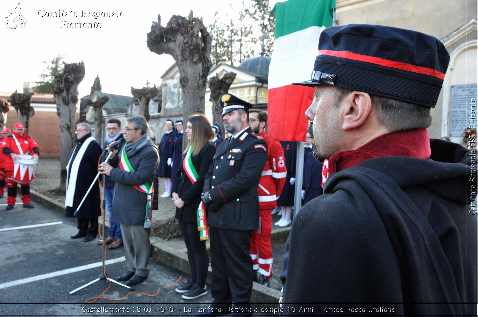 Castellamonte 18 01 2020 - La Fanfara Nazionale compie 10 Anni - Croce Rossa Italiana