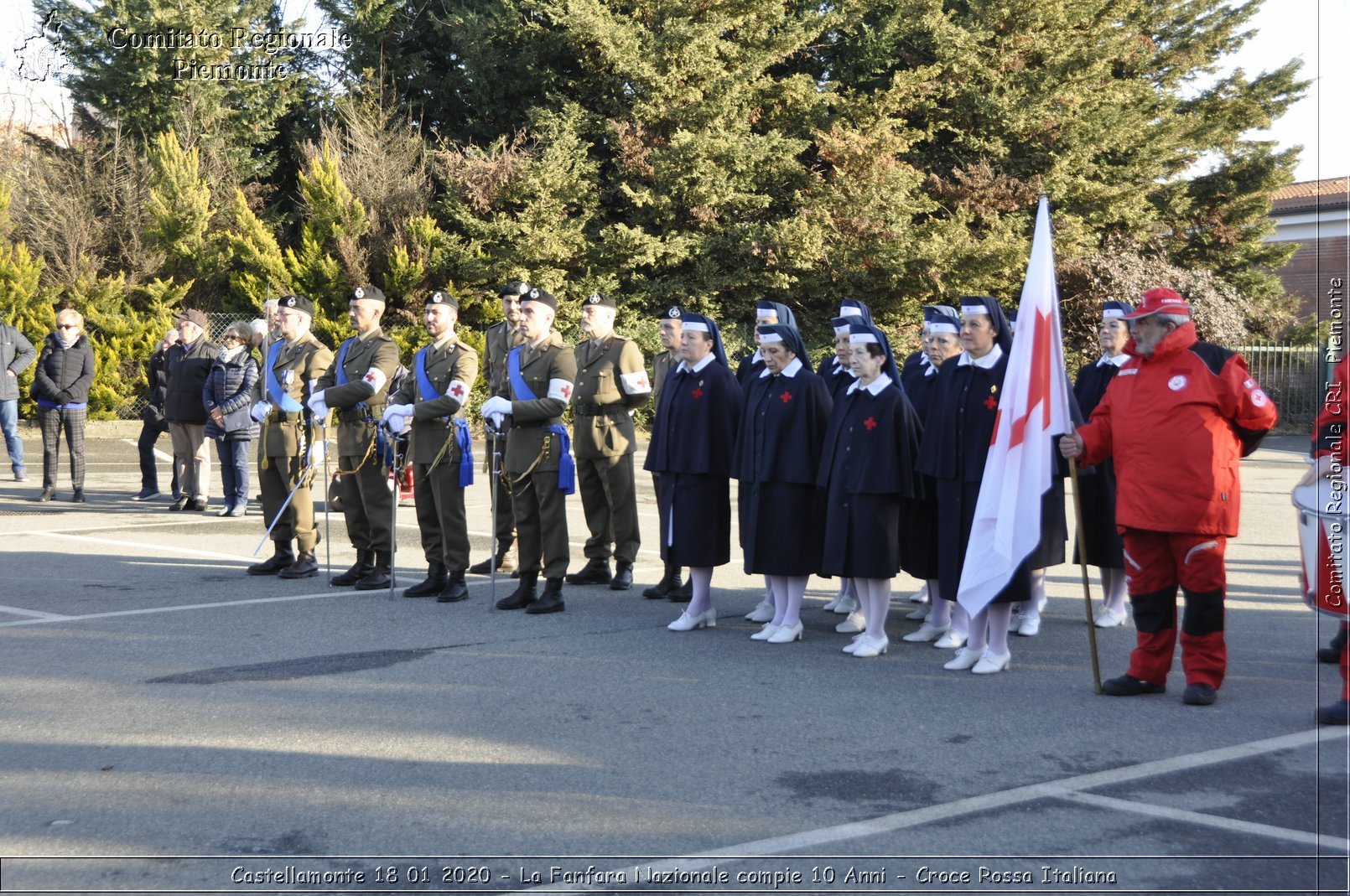 Castellamonte 18 01 2020 - La Fanfara Nazionale compie 10 Anni - Croce Rossa Italiana