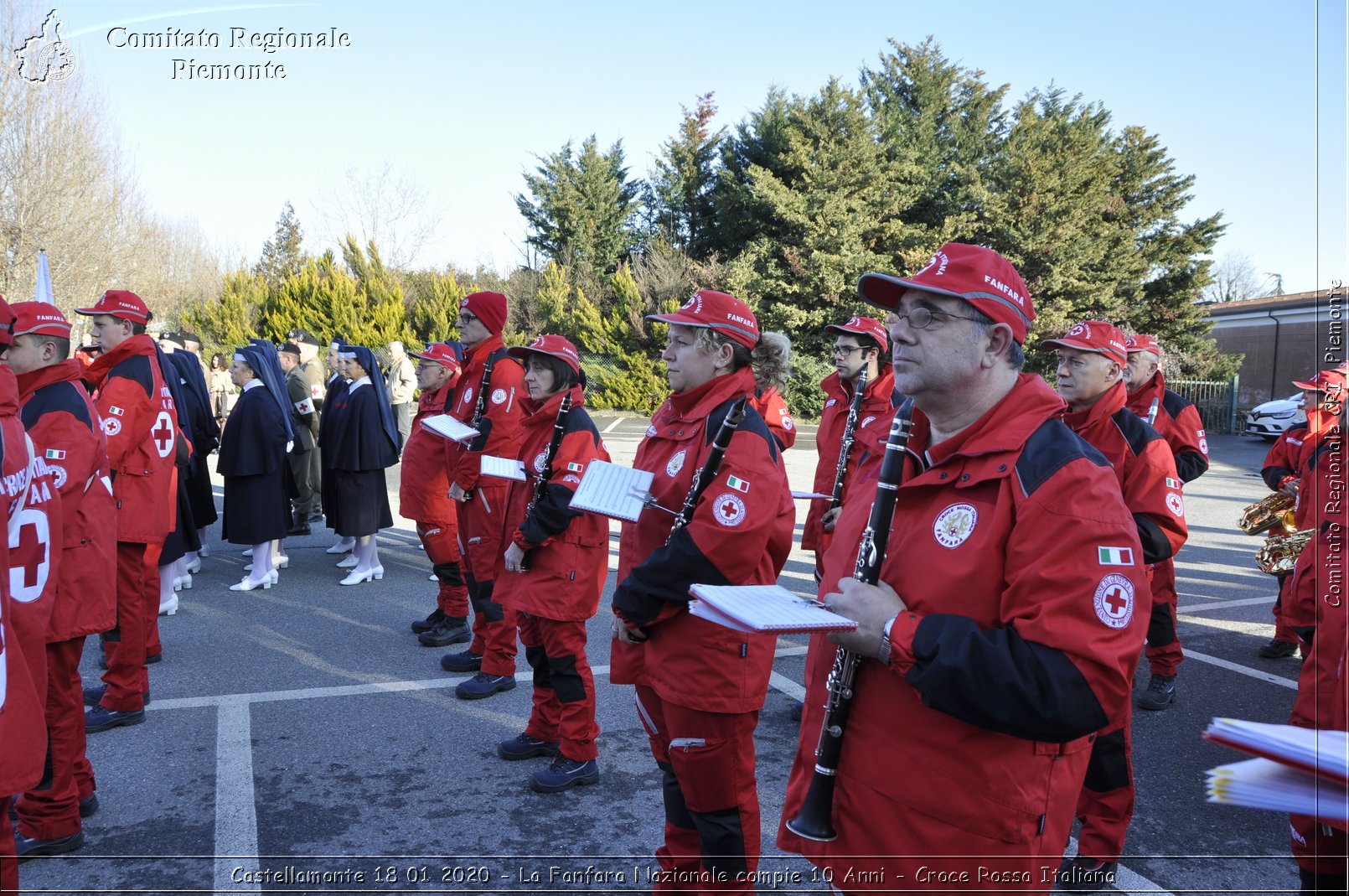 Castellamonte 18 01 2020 - La Fanfara Nazionale compie 10 Anni - Croce Rossa Italiana