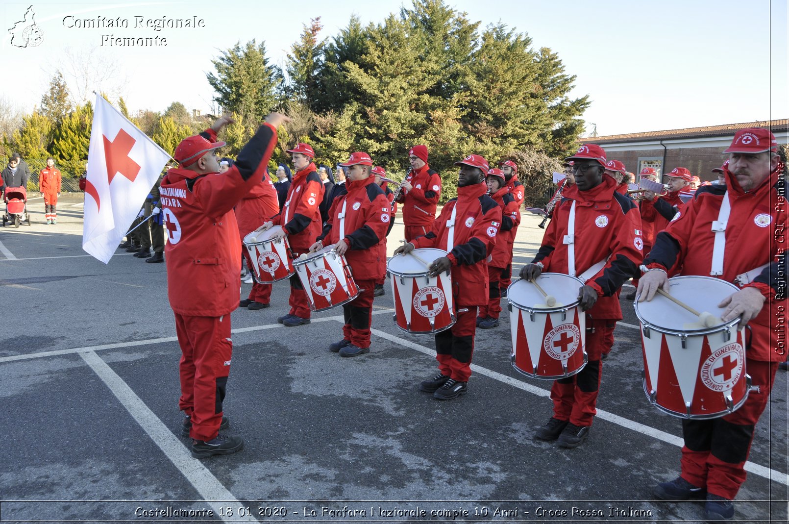 Castellamonte 18 01 2020 - La Fanfara Nazionale compie 10 Anni - Croce Rossa Italiana