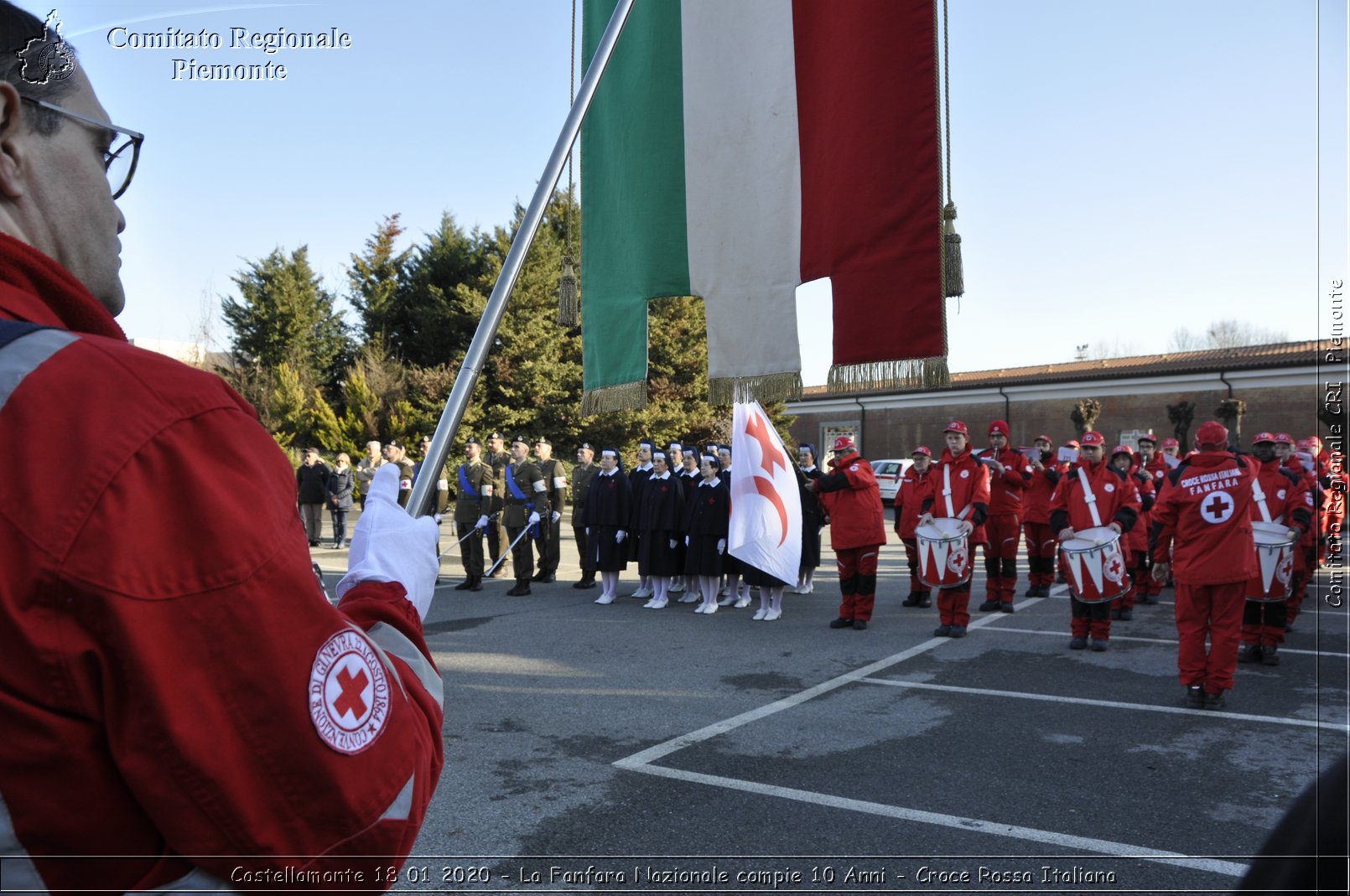 Castellamonte 18 01 2020 - La Fanfara Nazionale compie 10 Anni - Croce Rossa Italiana