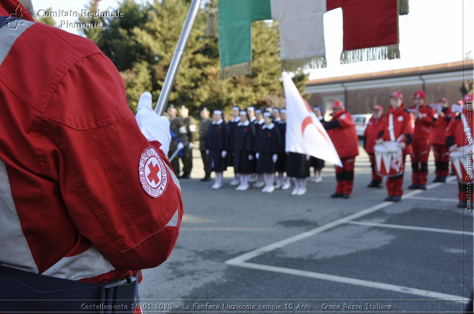 Castellamonte 18 01 2020 - La Fanfara Nazionale compie 10 Anni - Croce Rossa Italiana