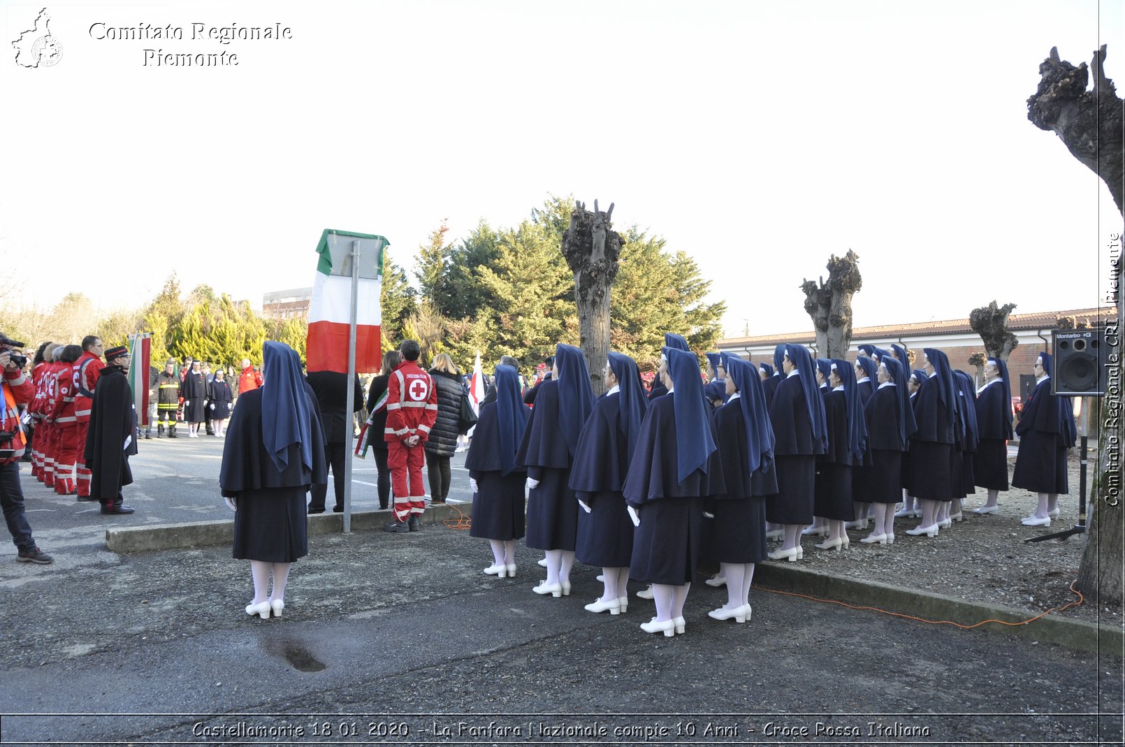 Castellamonte 18 01 2020 - La Fanfara Nazionale compie 10 Anni - Croce Rossa Italiana