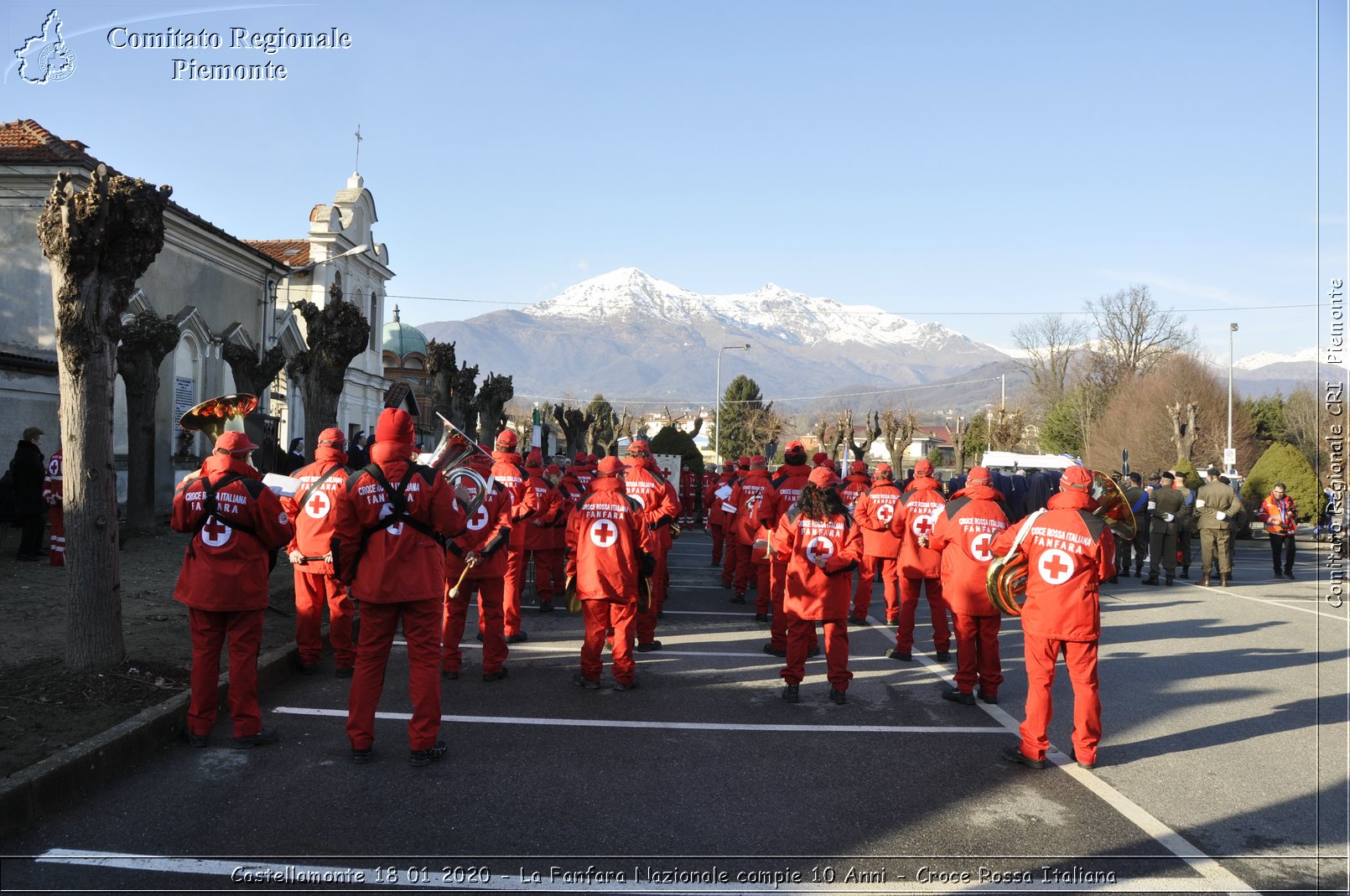 Castellamonte 18 01 2020 - La Fanfara Nazionale compie 10 Anni - Croce Rossa Italiana