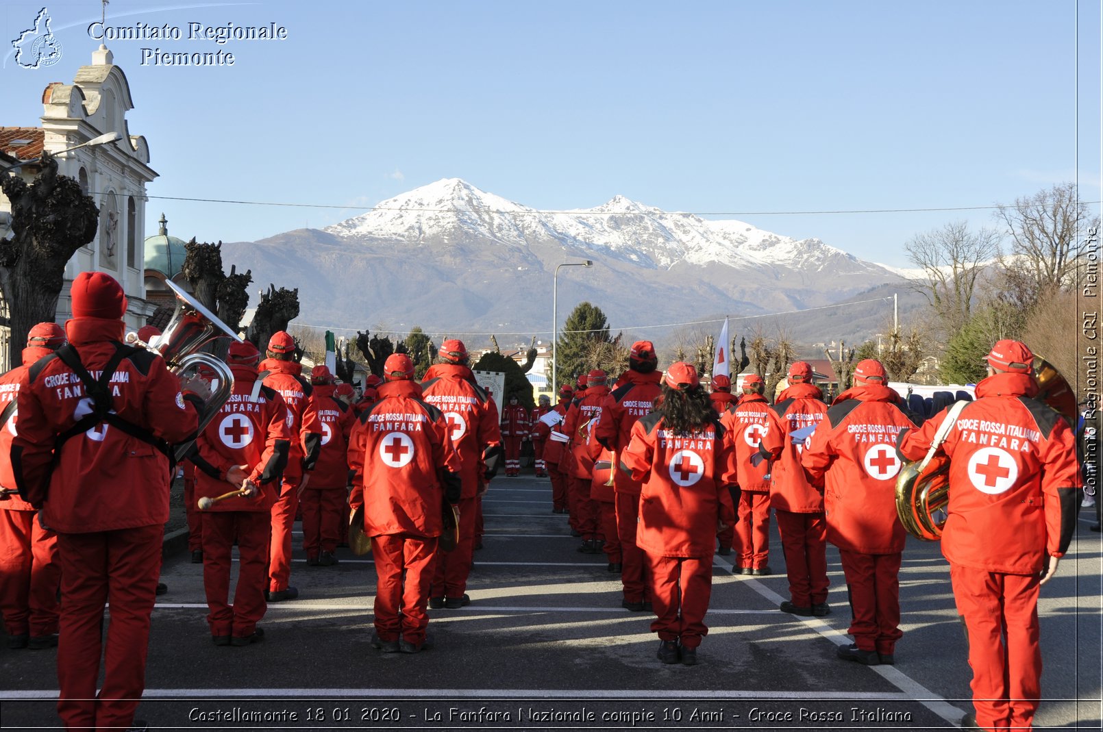 Castellamonte 18 01 2020 - La Fanfara Nazionale compie 10 Anni - Croce Rossa Italiana