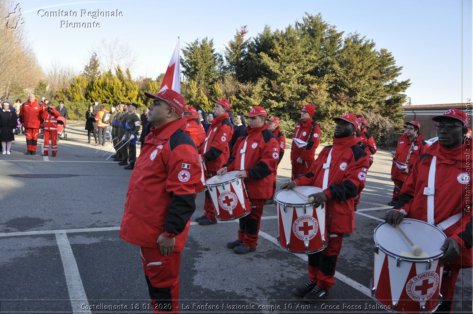 Castellamonte 18 01 2020 - La Fanfara Nazionale compie 10 Anni - Croce Rossa Italiana