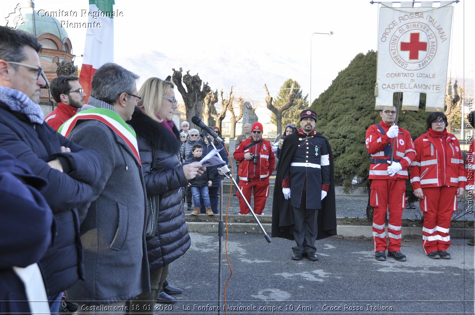 Castellamonte 18 01 2020 - La Fanfara Nazionale compie 10 Anni - Croce Rossa Italiana