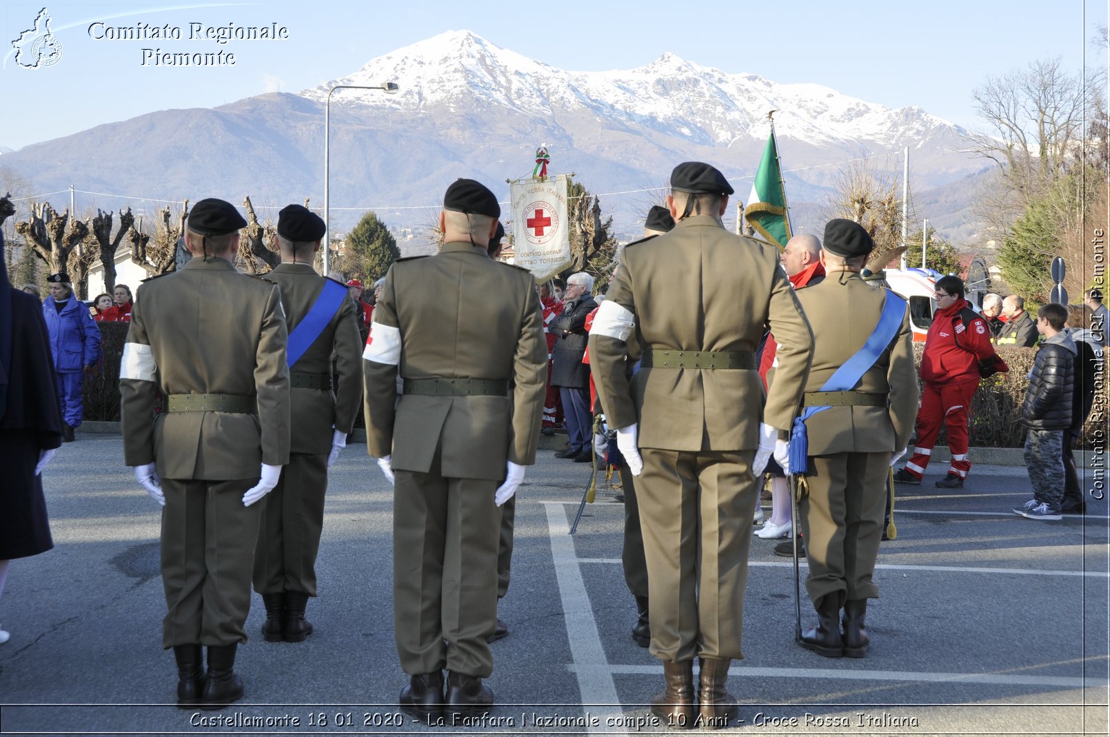 Castellamonte 18 01 2020 - La Fanfara Nazionale compie 10 Anni - Croce Rossa Italiana