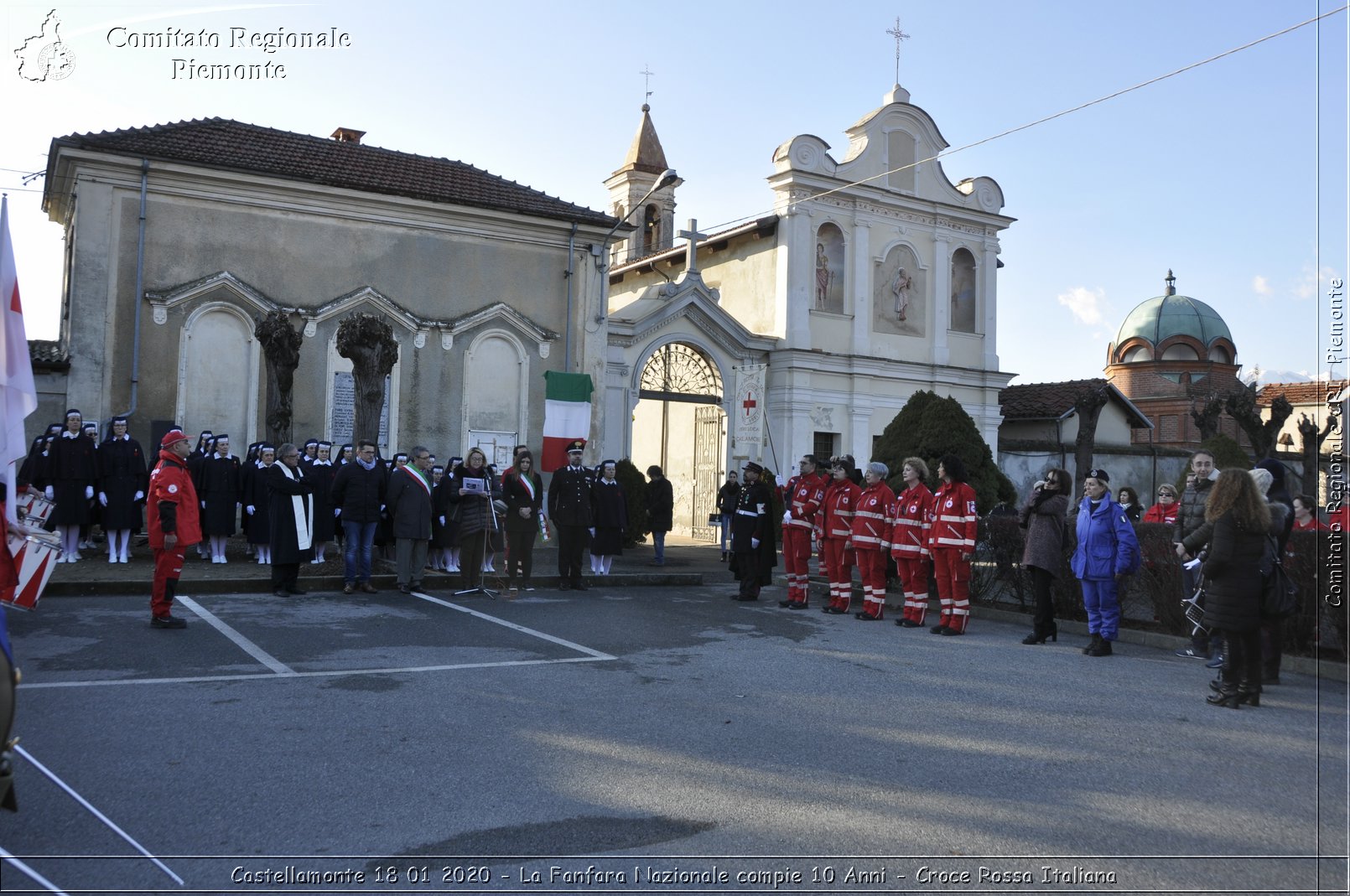 Castellamonte 18 01 2020 - La Fanfara Nazionale compie 10 Anni - Croce Rossa Italiana