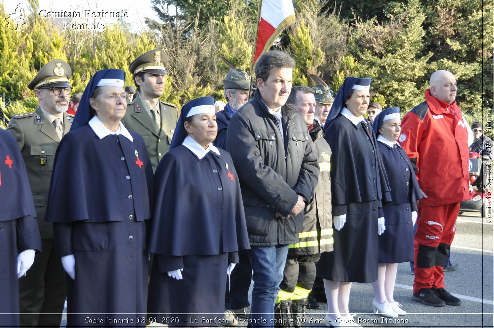 Castellamonte 18 01 2020 - La Fanfara Nazionale compie 10 Anni - Croce Rossa Italiana