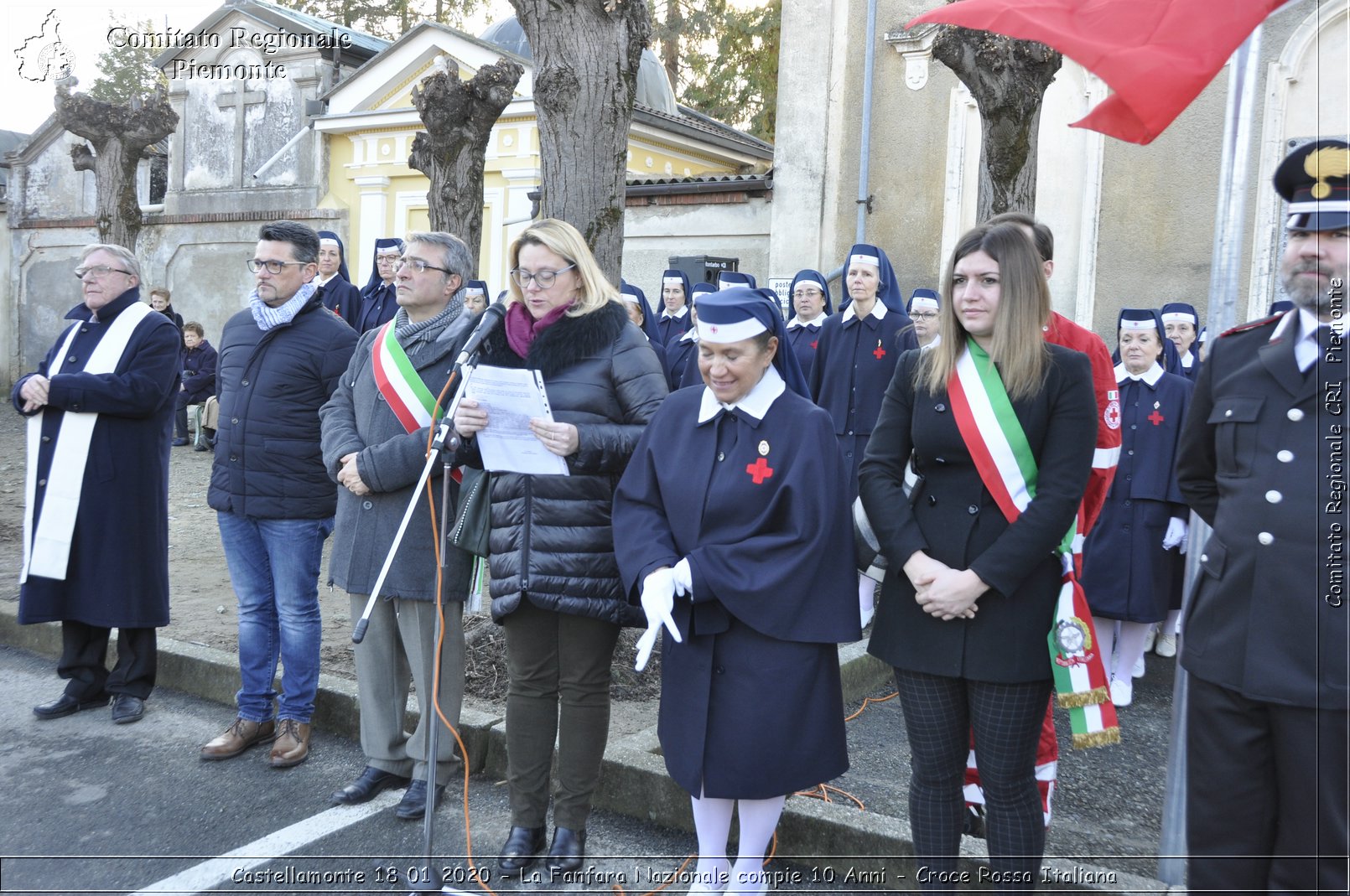 Castellamonte 18 01 2020 - La Fanfara Nazionale compie 10 Anni - Croce Rossa Italiana