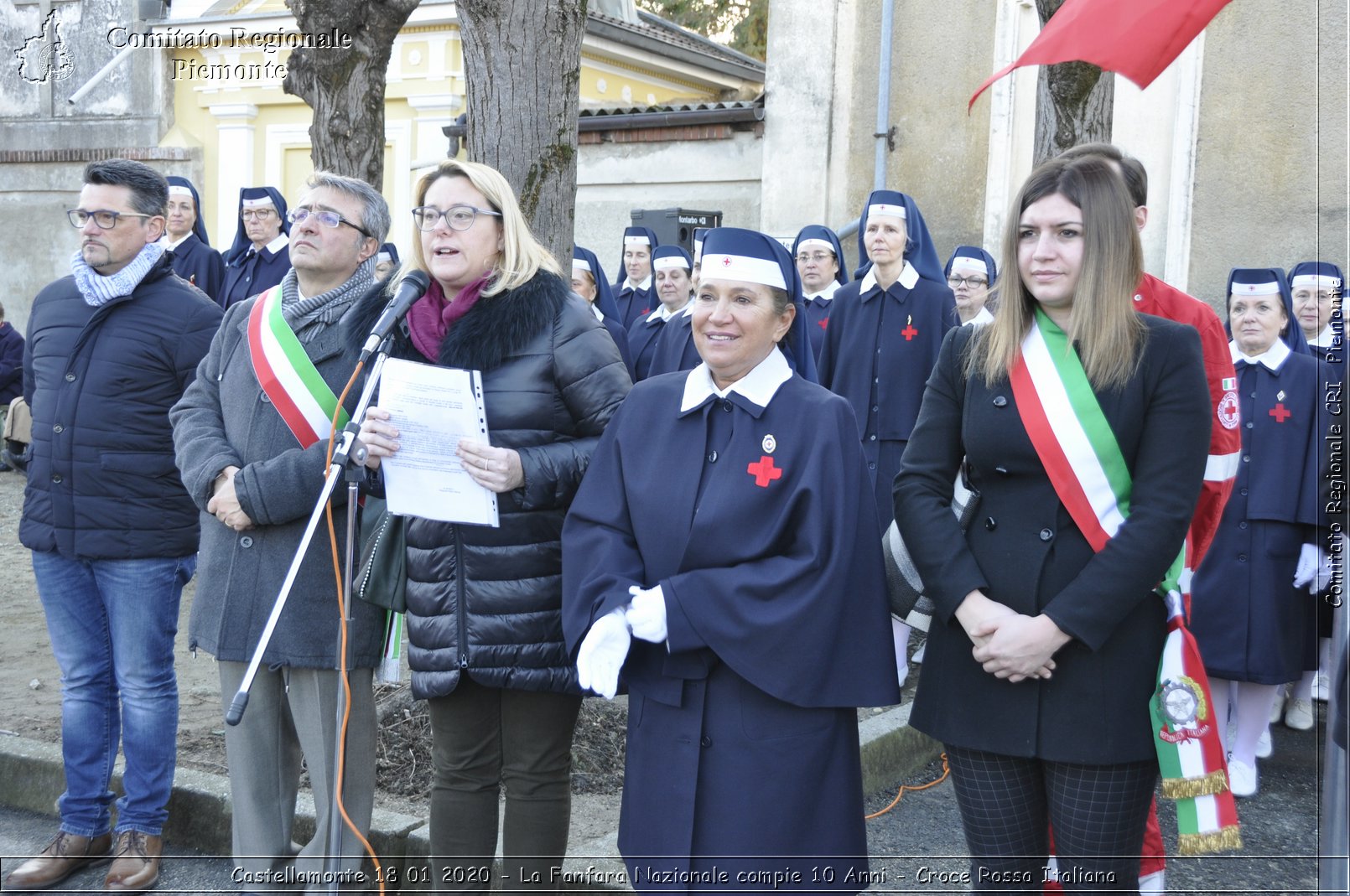 Castellamonte 18 01 2020 - La Fanfara Nazionale compie 10 Anni - Croce Rossa Italiana