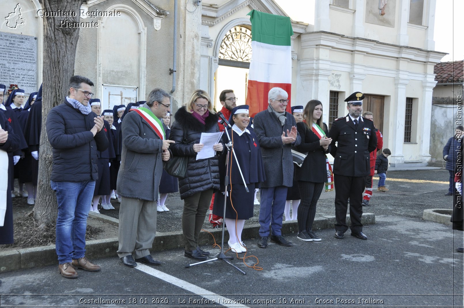 Castellamonte 18 01 2020 - La Fanfara Nazionale compie 10 Anni - Croce Rossa Italiana