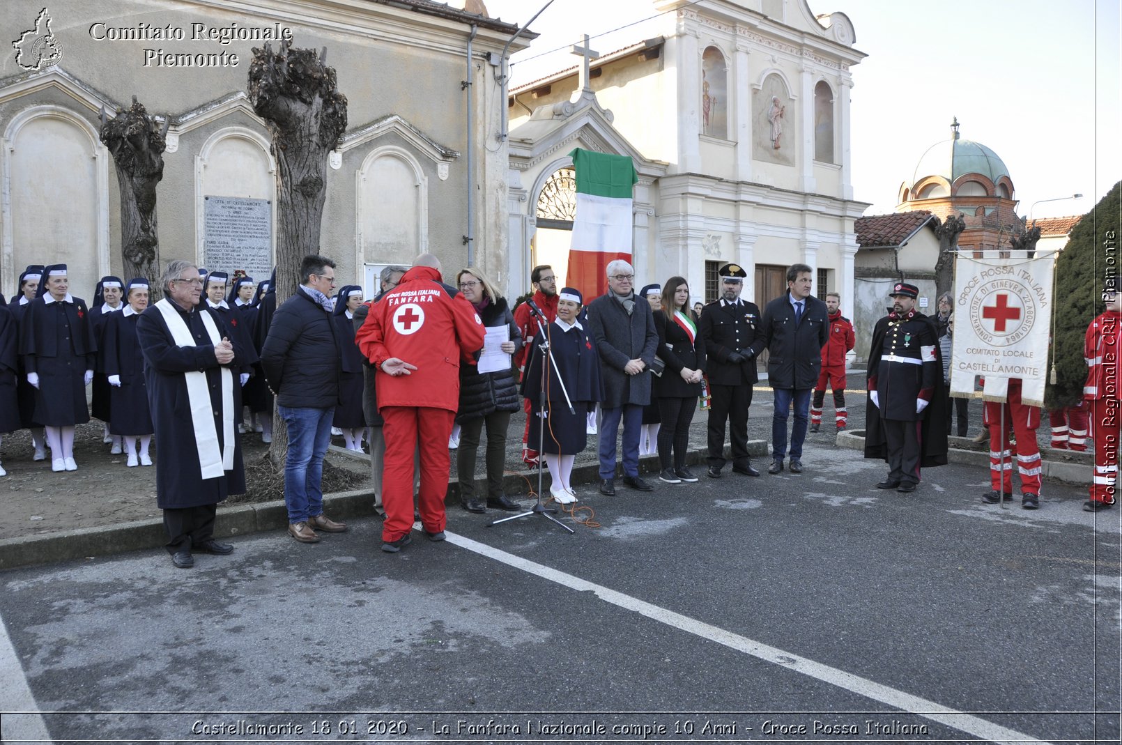 Castellamonte 18 01 2020 - La Fanfara Nazionale compie 10 Anni - Croce Rossa Italiana