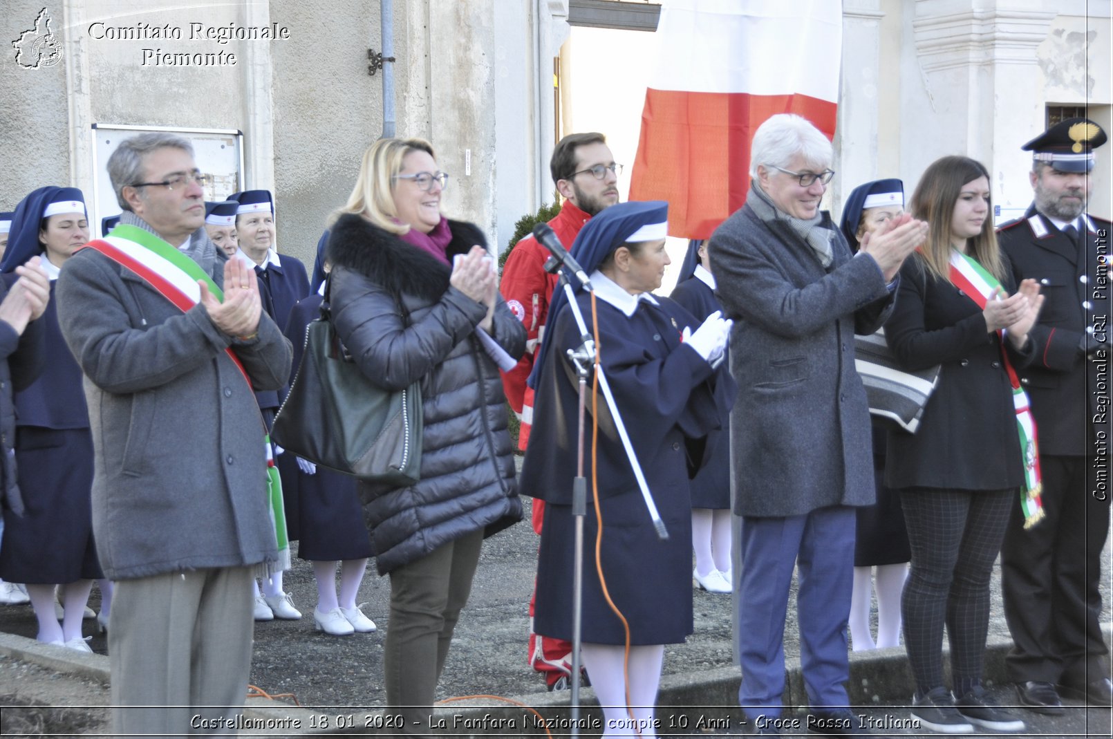 Castellamonte 18 01 2020 - La Fanfara Nazionale compie 10 Anni - Croce Rossa Italiana