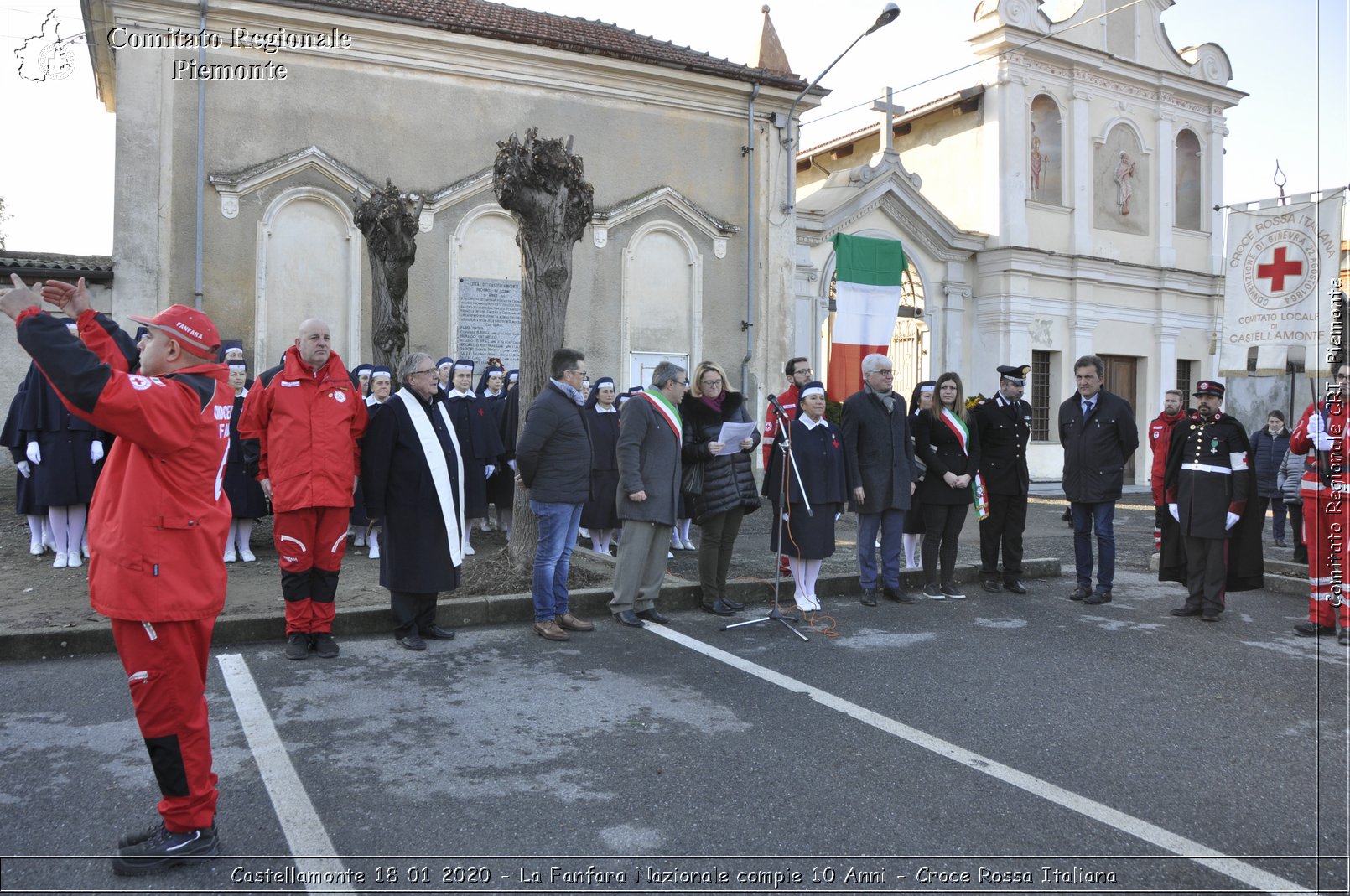 Castellamonte 18 01 2020 - La Fanfara Nazionale compie 10 Anni - Croce Rossa Italiana