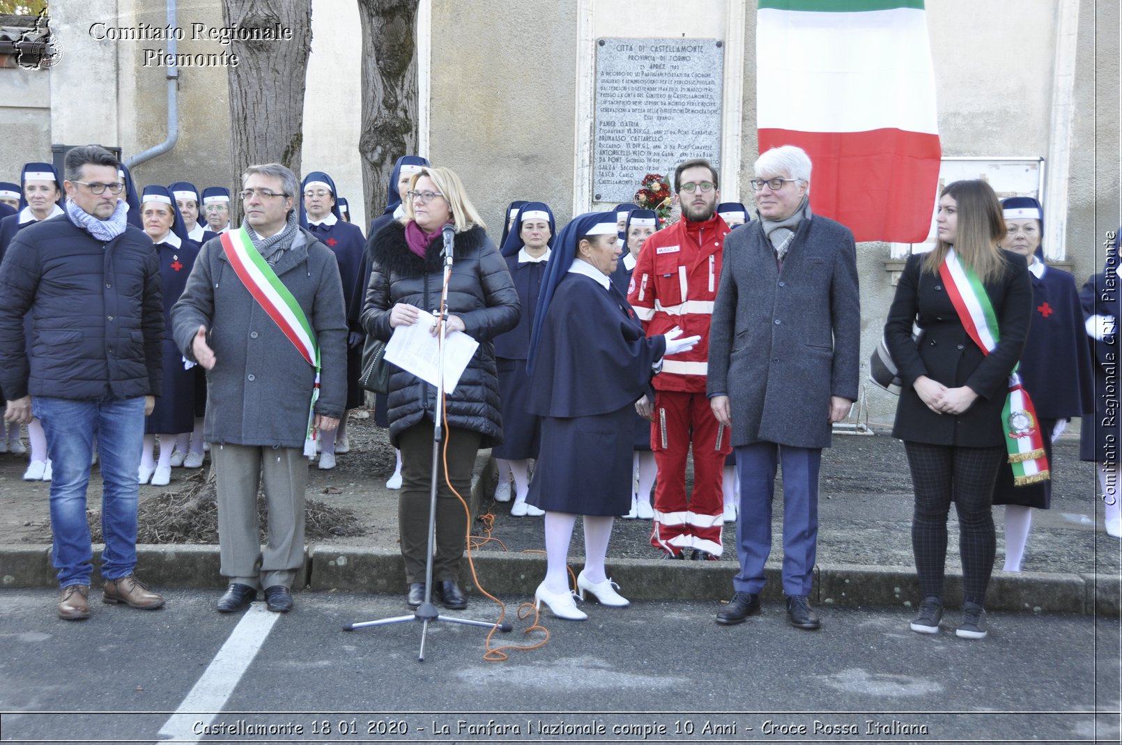 Castellamonte 18 01 2020 - La Fanfara Nazionale compie 10 Anni - Croce Rossa Italiana