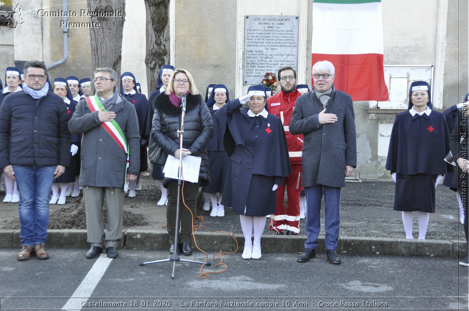 Castellamonte 18 01 2020 - La Fanfara Nazionale compie 10 Anni - Croce Rossa Italiana