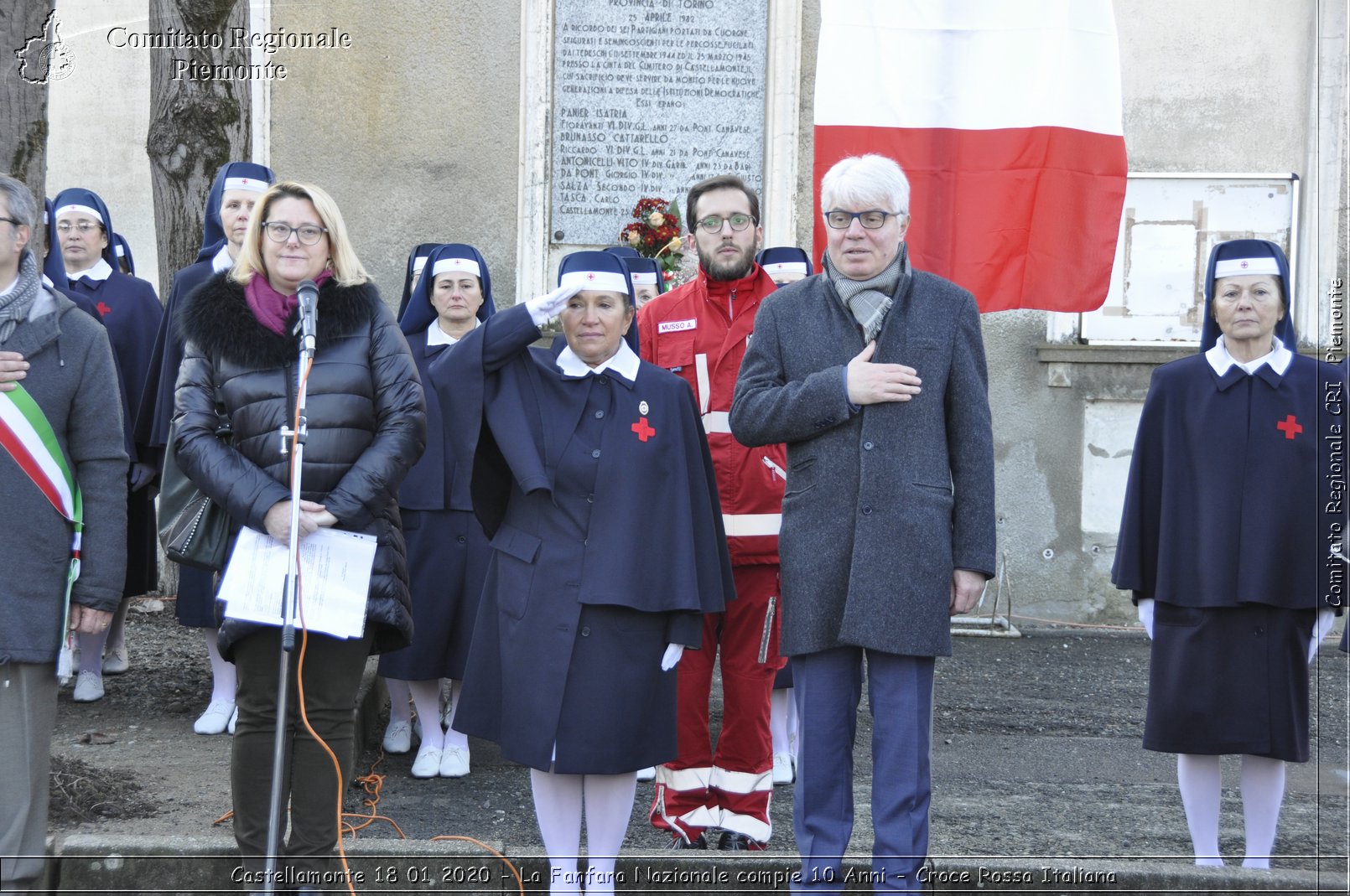 Castellamonte 18 01 2020 - La Fanfara Nazionale compie 10 Anni - Croce Rossa Italiana