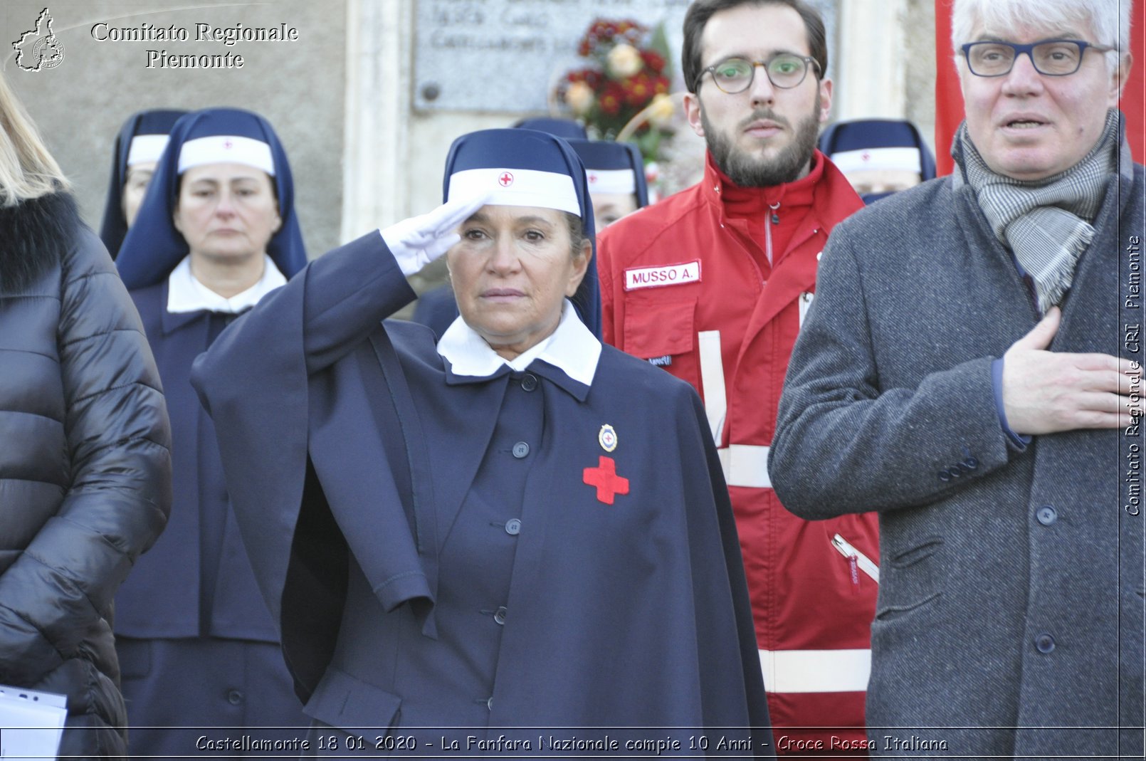 Castellamonte 18 01 2020 - La Fanfara Nazionale compie 10 Anni - Croce Rossa Italiana