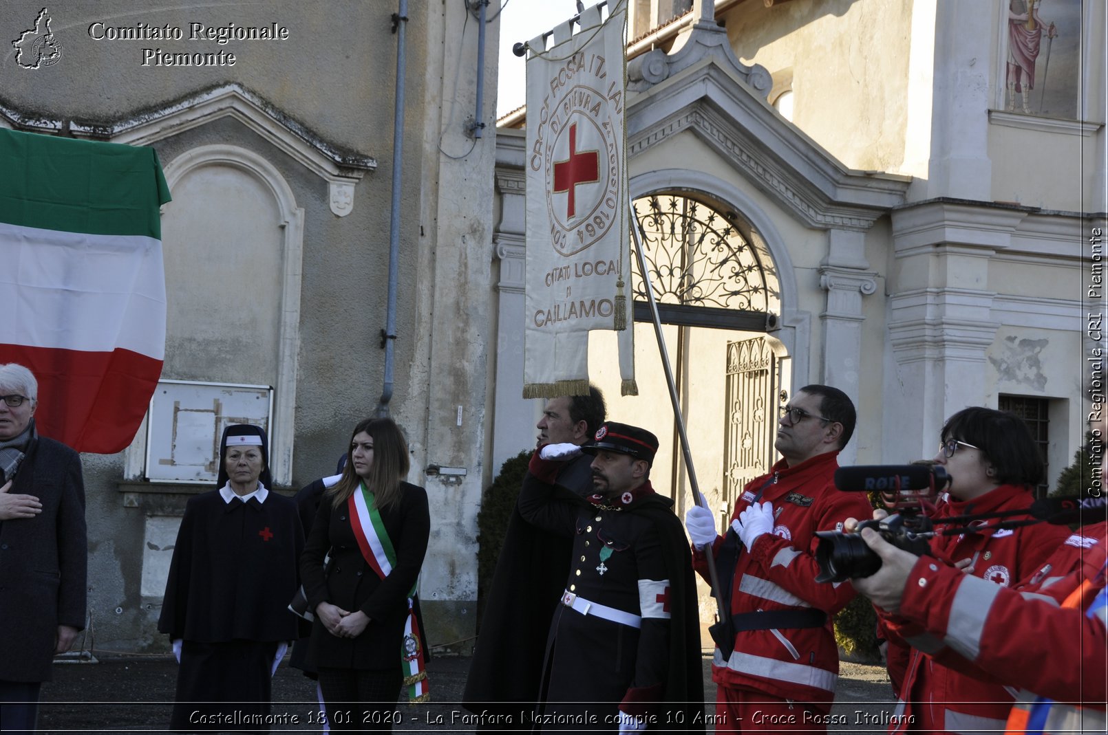 Castellamonte 18 01 2020 - La Fanfara Nazionale compie 10 Anni - Croce Rossa Italiana