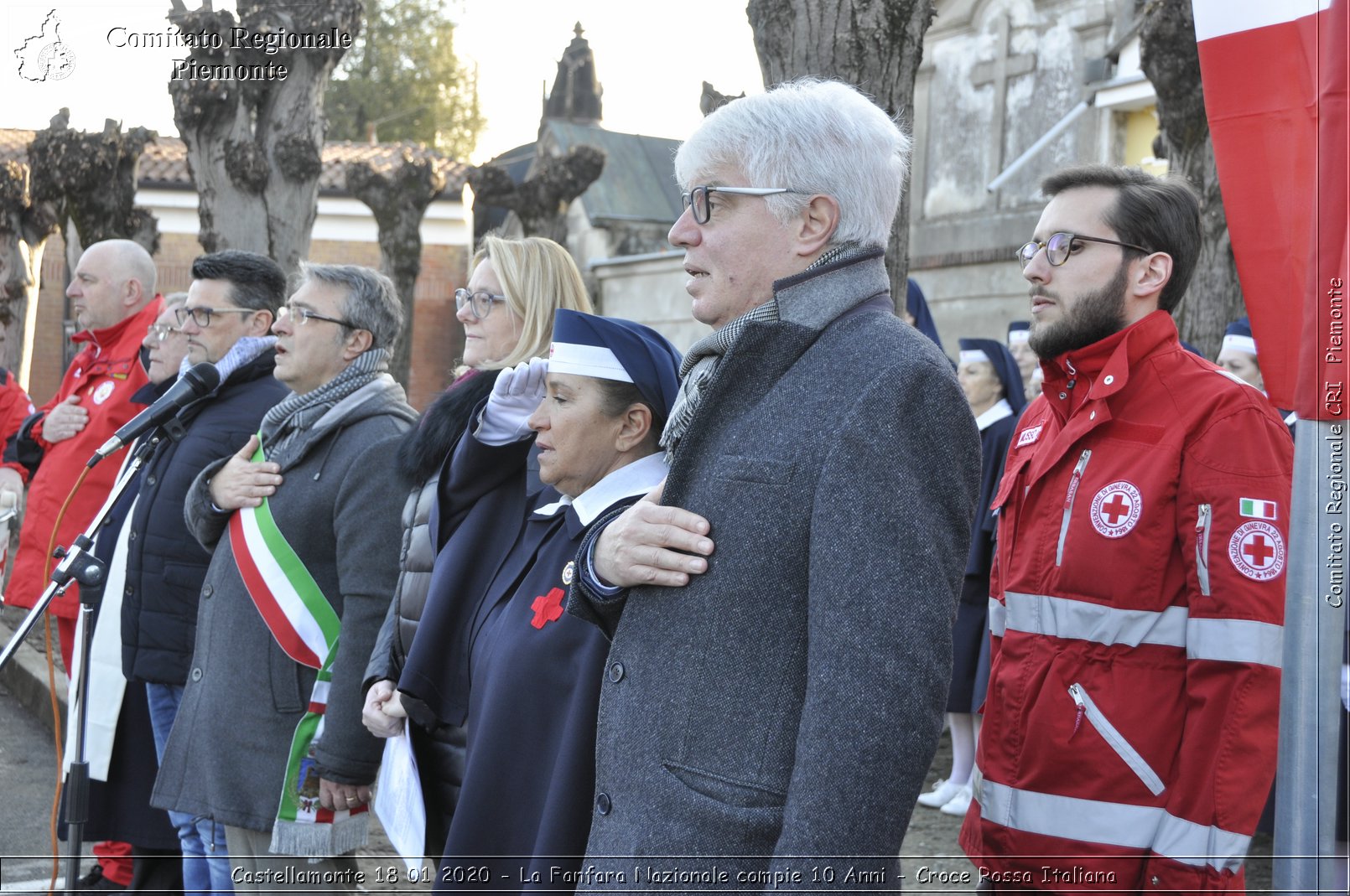 Castellamonte 18 01 2020 - La Fanfara Nazionale compie 10 Anni - Croce Rossa Italiana