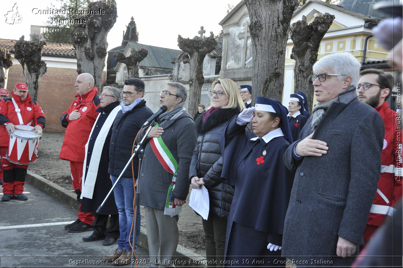 Castellamonte 18 01 2020 - La Fanfara Nazionale compie 10 Anni - Croce Rossa Italiana