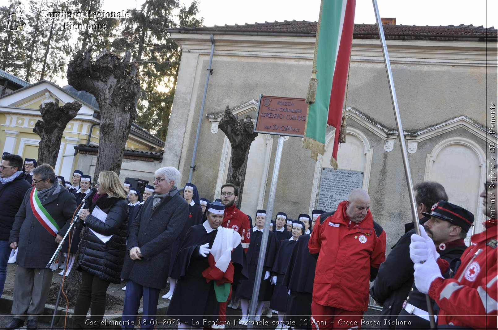 Castellamonte 18 01 2020 - La Fanfara Nazionale compie 10 Anni - Croce Rossa Italiana