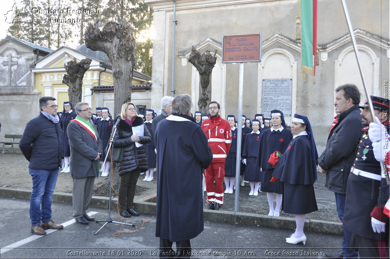 Castellamonte 18 01 2020 - La Fanfara Nazionale compie 10 Anni - Croce Rossa Italiana