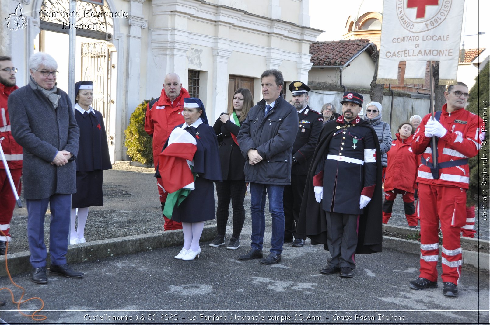 Castellamonte 18 01 2020 - La Fanfara Nazionale compie 10 Anni - Croce Rossa Italiana