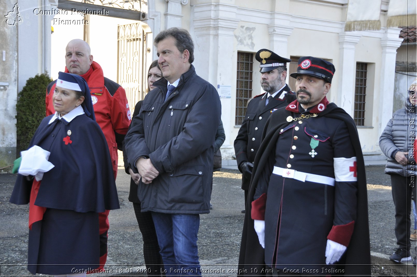 Castellamonte 18 01 2020 - La Fanfara Nazionale compie 10 Anni - Croce Rossa Italiana