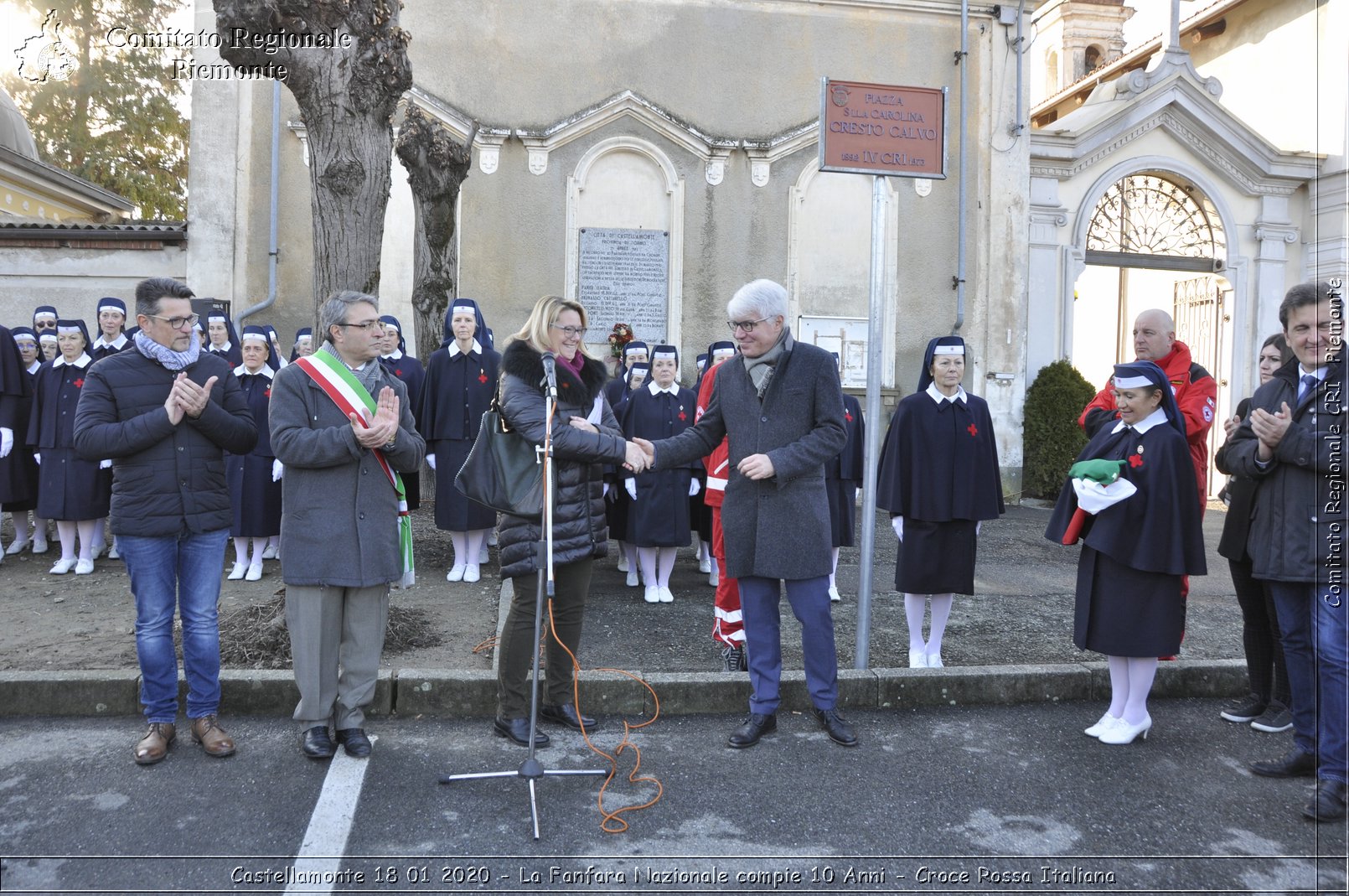 Castellamonte 18 01 2020 - La Fanfara Nazionale compie 10 Anni - Croce Rossa Italiana