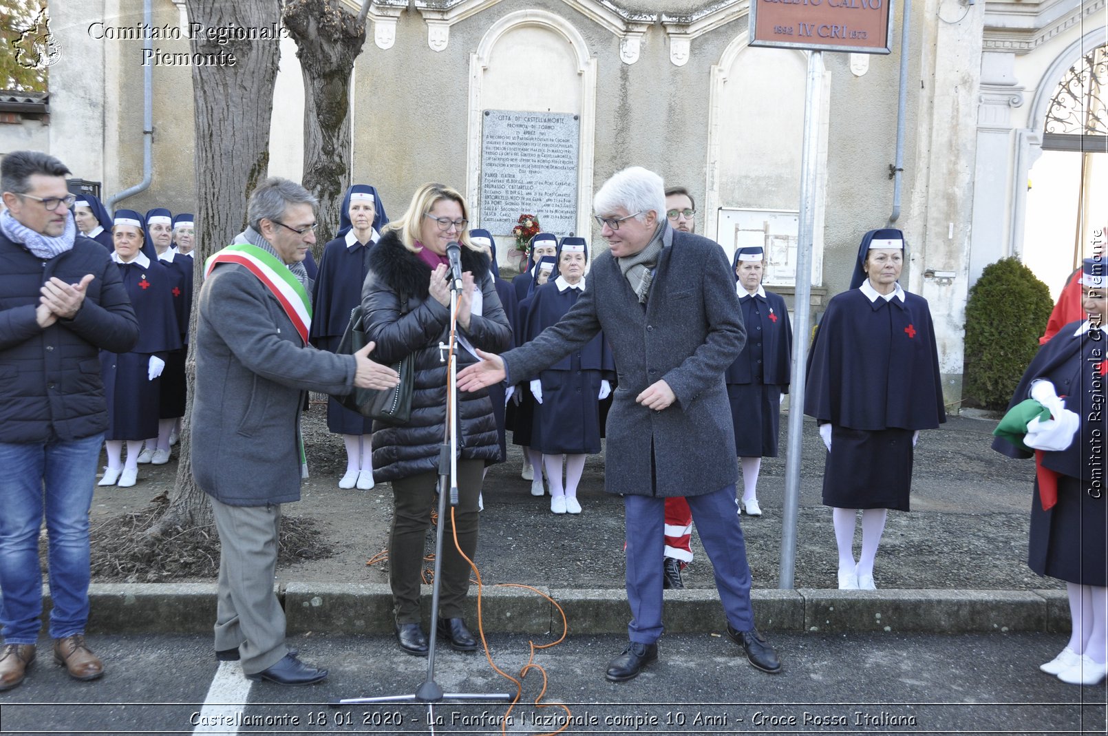 Castellamonte 18 01 2020 - La Fanfara Nazionale compie 10 Anni - Croce Rossa Italiana