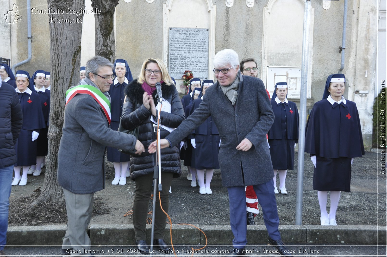 Castellamonte 18 01 2020 - La Fanfara Nazionale compie 10 Anni - Croce Rossa Italiana