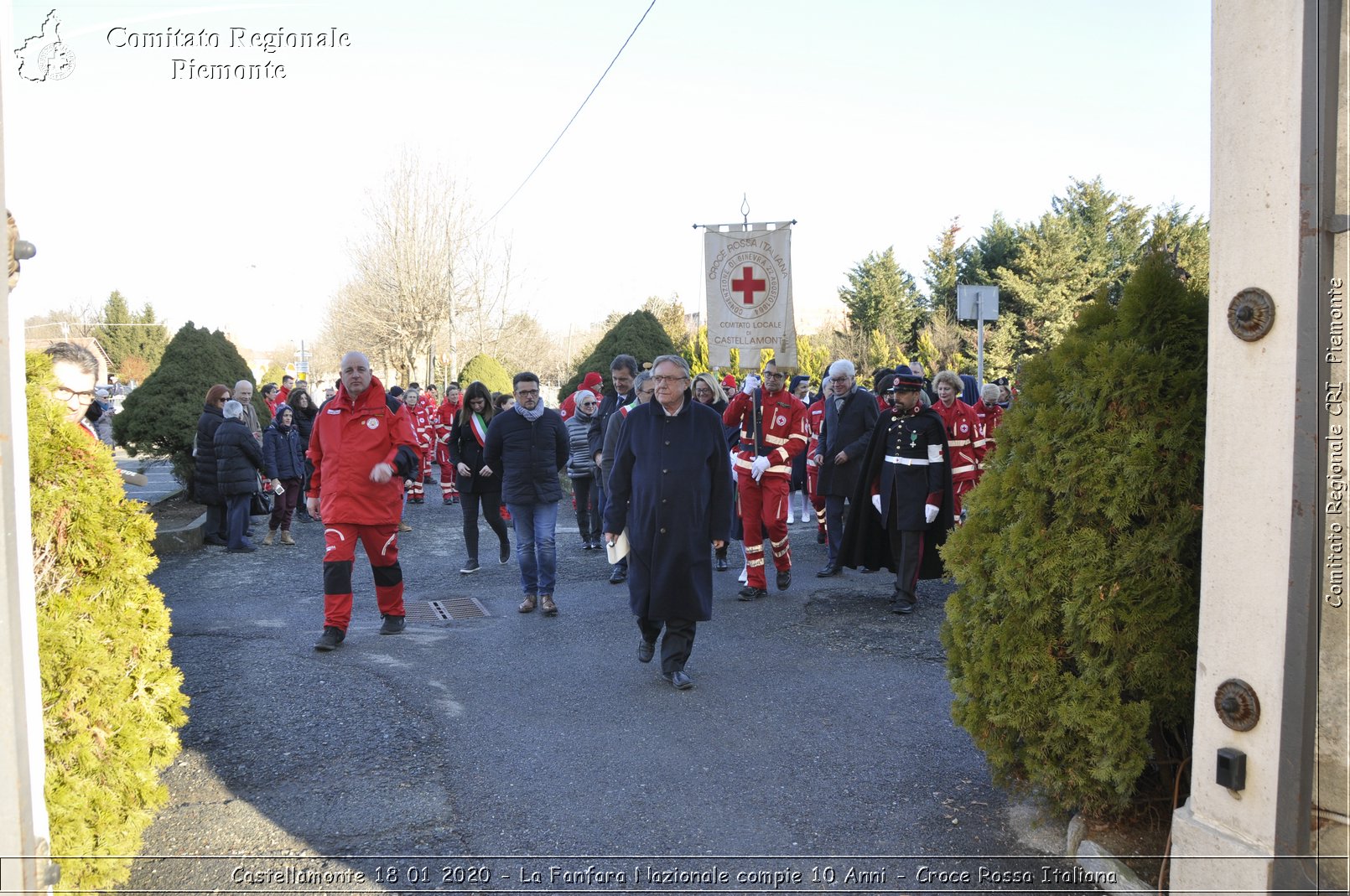 Castellamonte 18 01 2020 - La Fanfara Nazionale compie 10 Anni - Croce Rossa Italiana