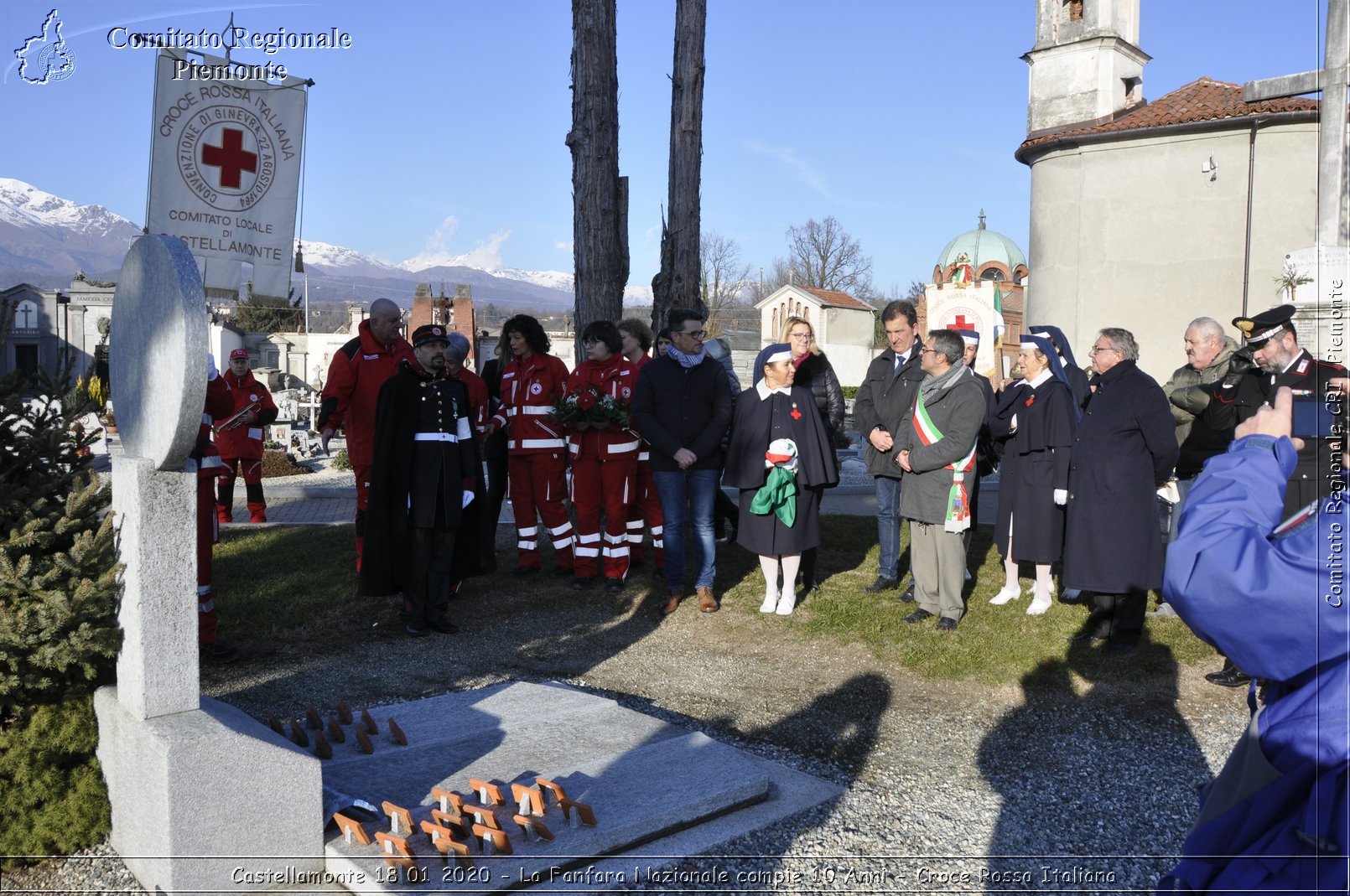 Castellamonte 18 01 2020 - La Fanfara Nazionale compie 10 Anni - Croce Rossa Italiana