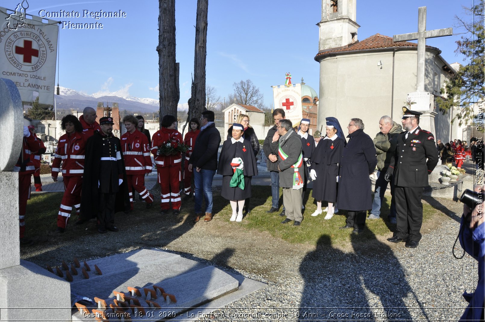 Castellamonte 18 01 2020 - La Fanfara Nazionale compie 10 Anni - Croce Rossa Italiana