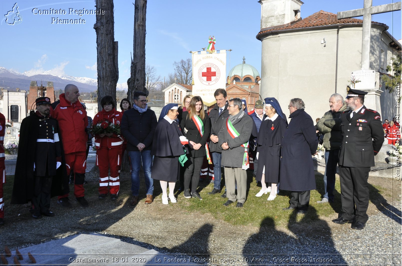 Castellamonte 18 01 2020 - La Fanfara Nazionale compie 10 Anni - Croce Rossa Italiana